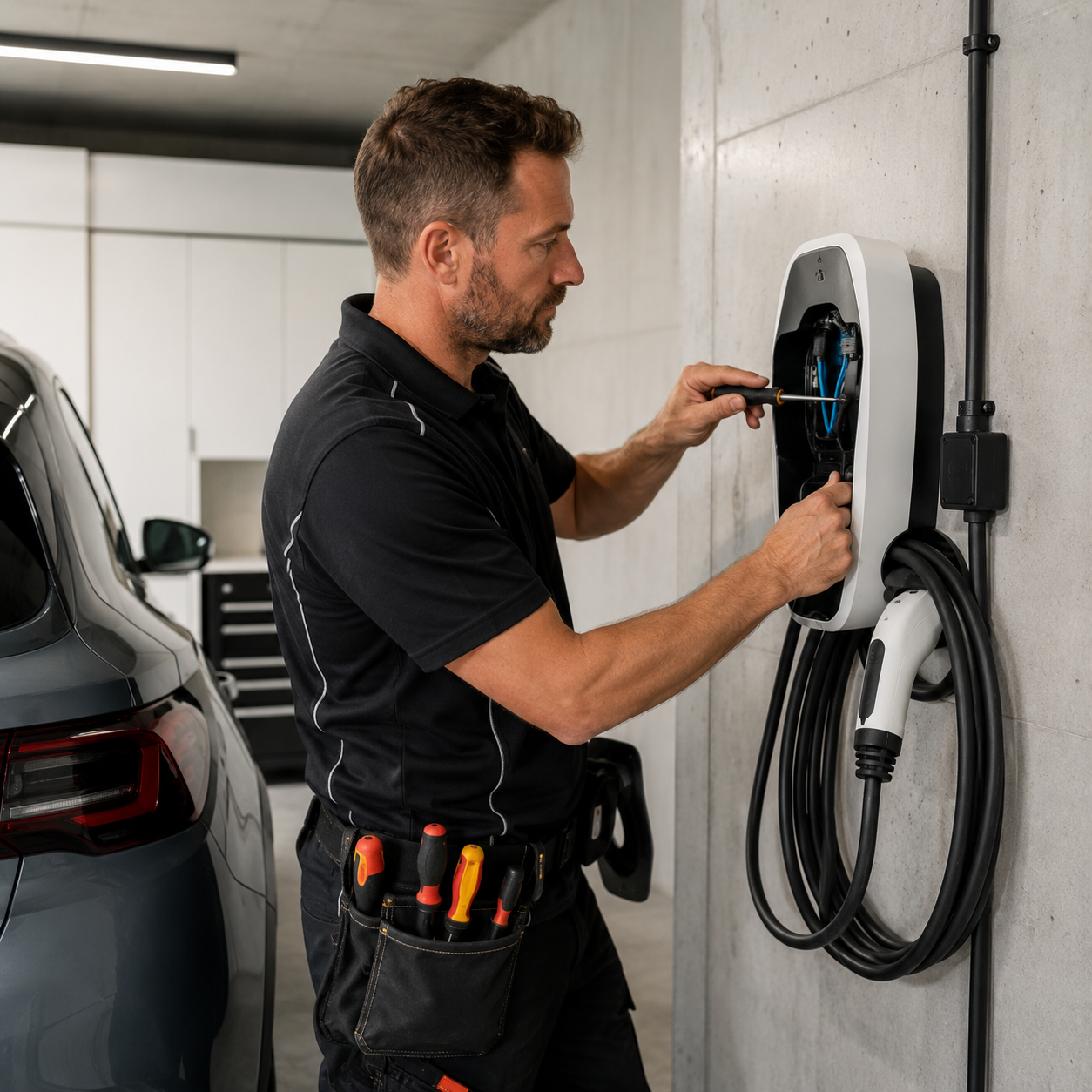 EV charger installation Wellington Hiko Ltd